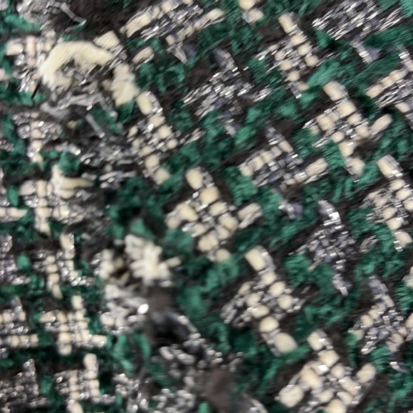 Rachel Zoe Contemporary Fit Tartan Plaid Tweed Jacket - Picture 5 of 15